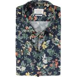 Eterna - Modern Fit Overhemd - Korte Mouwen - Licht Blauw - Poplin