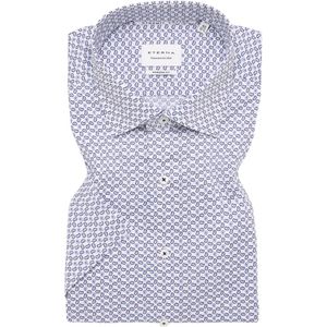 Lichtblauw Overhemd - Knoopsluiting - Kentkraag - Strijkvrij