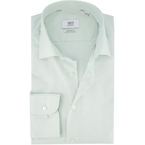 Eterna - Overhemd - Groen - Katoen - Normale Fit
