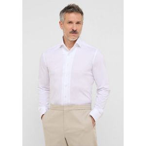 Overhemd - Wit - NON IRON - Vario-kraag - Lange Mouwen - Slim Fit