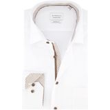 ETERNA - Comfort Fit Overhemd - Wit - 100% Katoen - Strijkvrij