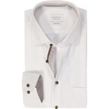 ETERNA - Comfort Fit Overhemd - Wit - 100% Katoen - Strijkvrij