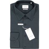 ETERNA - Modern Fit - Overhemd - Donkergroen - Strijkvrij