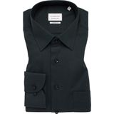 ETERNA - Comfort Fit Overhemd - Donkergroen - Strijkvrij - Boordmaat 42