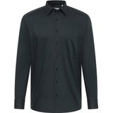 ETERNA - Comfort Fit Overhemd - Donkergroen - Strijkvrij - Boordmaat 42