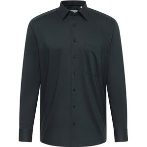 ETERNA - Comfort Fit Overhemd - Donkergroen - Strijkvrij - Boordmaat 42