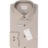 ETERNA - Modern Fit - Overhemd - Ecru - Strijkvrij - Boordmaat 46