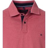 Casa Moda - Polo - Roze Gemeleerd - Katoen - Wijde Fit