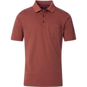 Casamoda - 993106500 - Poloshirt - Burnt Ochre - 55% Katoen, 45% Polyester