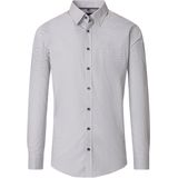 CASA MODA - Overhemd - Licht Blauw - Poplin - Lange Mouwen