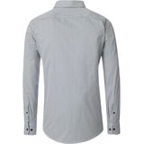 Casa Moda - Casual Fit Overhemd - Lichtblauw - Twill - Lange Mouwen