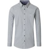 Casa Moda - Casual Fit Overhemd - Lichtblauw - Twill - Lange Mouwen