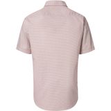 CASA MODA - Sport Casual Fit - Overhemd - Wit - Korte Mouw, Popeline, Easy Iron, Borduur Logo