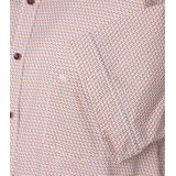 CASA MODA - Sport Casual Fit - Overhemd - Wit - Korte Mouw, Popeline, Easy Iron, Borduur Logo