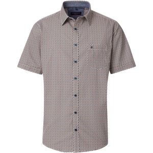 CASA MODA - Sport Casual Fit Overhemd - Donkerblauw - Popeline