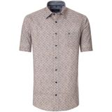 CASA MODA - Casual Fit Overhemd - Korte Mouwen - Licht Blauw - Poplin