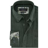 Casa Moda - Overhemd - Groen - Linnen