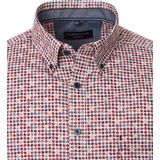 CASA MODA - Casual Fit Overhemd - Blauw - Poplin - Lange Mouwen