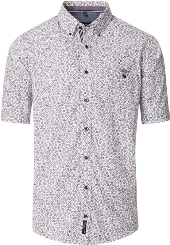 Casa Moda - Heren Overhemd - 954395300 - 450 Tangerine Tango