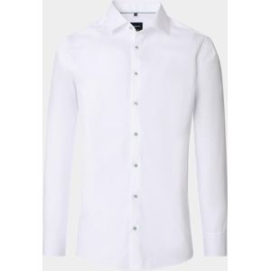 Venti - 154424700/000 - Overhemd - Wit - 100% Katoen, Lange Mouwen, Modern Fit