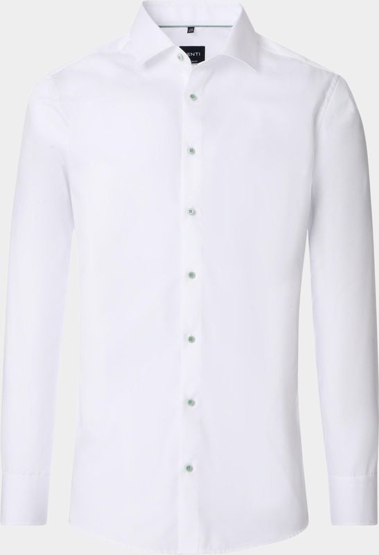 Venti - 154424700/000 - Overhemd - Wit - 100% Katoen, Lange Mouwen, Modern Fit