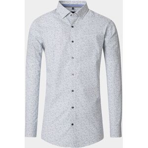 Venti Overhemd groen, Bedrukt