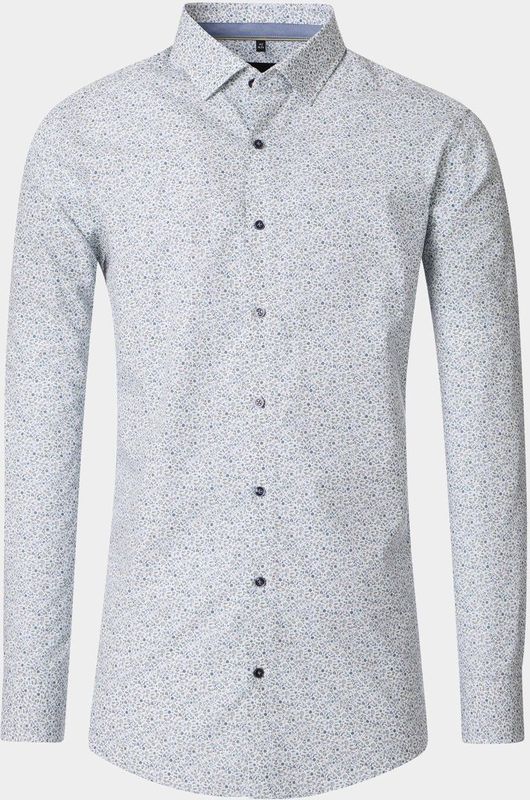 Venti Overhemd groen, Bedrukt