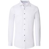 Venti Hyperflex Overhemd wit, Faux-uni