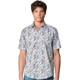 CASA MODA - Casual Fit Overhemd - Korte Mouwen - Lichtblauw - Poplin