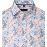 CASA MODA - Casual Fit Overhemd - Korte Mouwen - Lichtblauw - Poplin