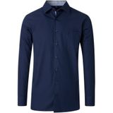 CASA MODA - Comfort Fit - Overhemd - Blauw - Popeline