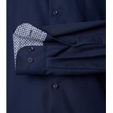 CASA MODA - Comfort Fit - Overhemd - Blauw - Popeline