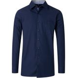 CASA MODA - Comfort Fit - Overhemd - Blauw - Popeline