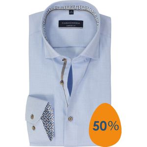 CASA MODA comfort fit overhemd, Oxford, blauw