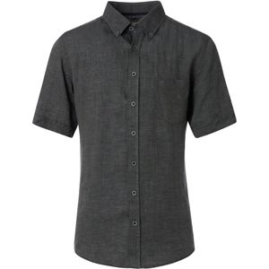 Casa Moda - Casual Fit - Overhemd - Groen - 100% Linnen