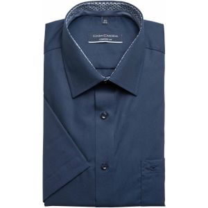 Casa Moda Overhemd Korte mouw blauw