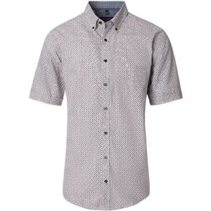 Casa Moda - Overhemd - Wit - Casual - 100% Katoen - Stijl 954453600