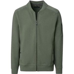 Casamoda - Sweatjacke - Groen - Vest - 454476600/325