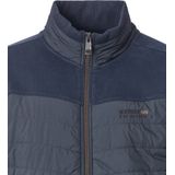 Casa Moda - Sportief Vest - Donkerblauw - Gewatteerde Voorzijde - Heren