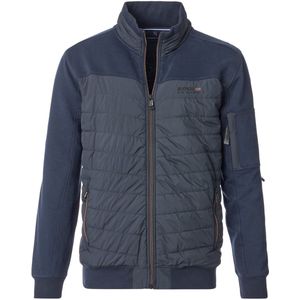 Casa Moda - Sportief Vest - Donkerblauw - Gewatteerde Voorzijde - Heren