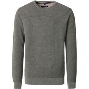 Casa Moda - Pullover - Groen - Mélange - O-Neck SNOS