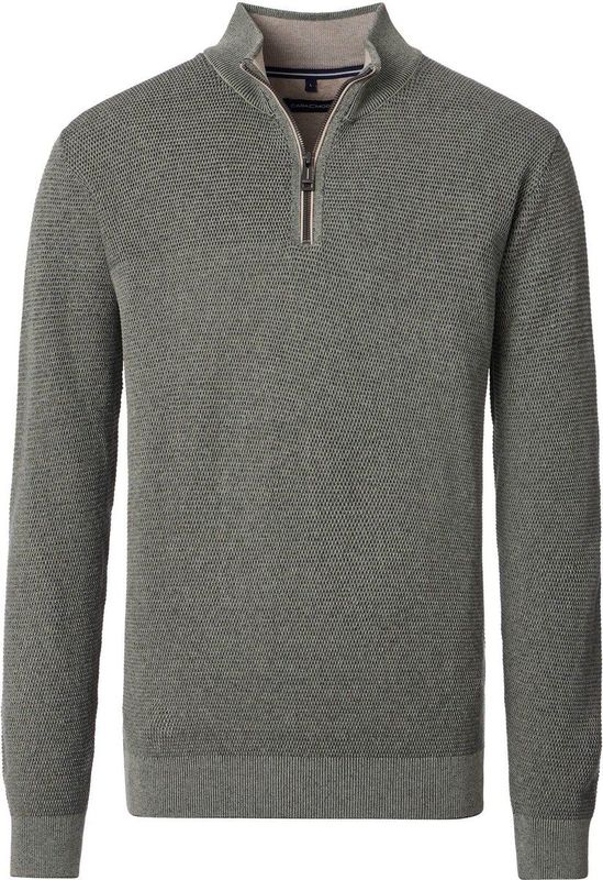 Casamoda - SNOS 454479000/381 - Vest - Groen - Stricktroyer