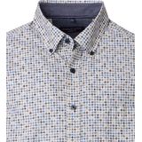 Casamoda - Casual Hemd Lange Mouw - Bruin - B.D. Casual Fit