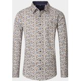 Casamoda - Casual Fit - Herenoverhemd - Blauw - Lange Mouw