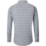 Casamoda - Casual Fit - Hemd - Groen - Lange Mouw - 100% Katoen