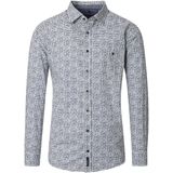 Casamoda - Casual Fit - Hemd - Groen - Lange Mouw - 100% Katoen