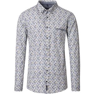 Casamoda - Overhemd - Groen - Casual Fit - 100% Katoen