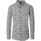 Casamoda - B.D. Casual Fit - Hemd - Grijs - Lange Mouw