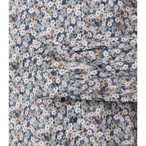 Casa Moda - Heren Overhemd - 454484500 - 700 Chiseled Stone