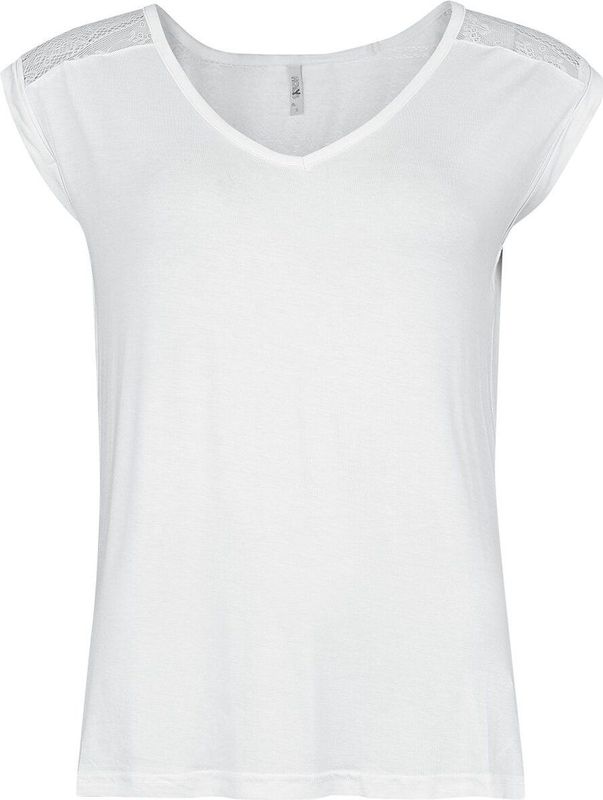 Hailys - ZO44ELA - T-shirt - Wit - Dames